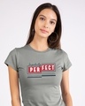 Shop Imperfectly Perfect 2.0 Half Sleeve T-Shirt-Front