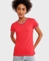 Shop Women's Imperial Red T-shirt-Front