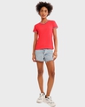 Shop Women's Imperial Red T-shirt-Full