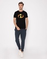 Shop Incredible Logo Half Sleeve T-Shirt (DL)