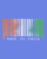 Shop India Barcode Boyfriend T-Shirt-Full