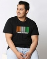 Shop Indian & Proud Men's Half Sleeves T-Shirt Plus Size-Front