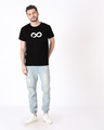 Shop Infinity Half Sleeve T-Shirt-Full