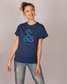 Shop Infinity Peace Boyfriend T-Shirt-Design