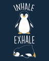 Shop Inhale Exhale Boyfriend T-Shirt
