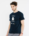 Shop Inhale Exhale Half Sleeve T-Shirt-Design