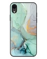 Shop Ink Paint Abstract Premium Prined Glass Covers for Apple Iphone XR (Shock Proof, Scratch Resistant)-Front