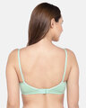 Shop Women's Organic Cotton Antimicrobial Laced Non Padded Bra-Design