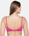 Shop Women's Organic Cotton Antimicrobial Seamless Triangular Bra With Supportive Stitch-Design