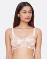 Shop Women's Organic Cotton Antimicrobial Soft Laced Bra-Front