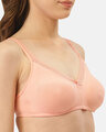 Shop Women's Organic Cotton Antimicrobial Soft Laced Bra-Full