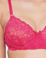 Shop Women's Organic Cotton Padded Underwired Lace Bra