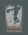 Shop Inquilab Zindabad Round Neck 3/4th Sleeve T-Shirt-Full