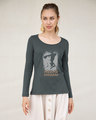 Shop Inquilab Zindabad Scoop Neck Full Sleeve T-Shirt-Front