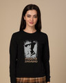 Shop INQUILAB ZINDABAD Fleece Sweater-Front