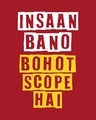 Shop Insaan Bano Full Sleeve T-Shirt-Full