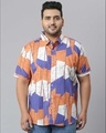 Shop Men's Multicolor Graphic Design Stylish Casual Shirt-Front