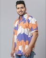 Shop Men's Multicolor Graphic Design Stylish Casual Shirt-Design