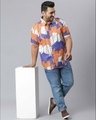 Shop Men's Multicolor Graphic Design Stylish Casual Shirt