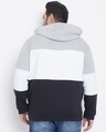 Shop Men's Plus Size Colourblock Stylish Casual Winter Hooded Sweatshirt-Design