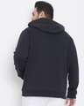 Shop Men's Plus Size Solid Stylish Casual Winter Hooded Sweatshirt-Design