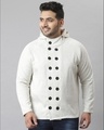 Shop Men's White Stylish Casual Jacket-Front