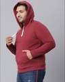 Shop Men Solid Stylish Full Sleeve Hooded Casual Sweatshirts-Design