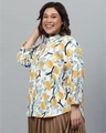Shop Women's Multicolor Floral Design Stylish Casual Shirt-Design