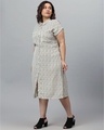 Shop Women's White Printed Stylish Casual Dress-Design