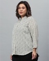 Shop Women's Beige Printed Stylish Casual Shirt-Design