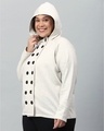 Shop Women's White Solid Stylish Casual Jacket-Design
