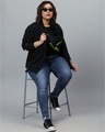 Shop Women's Black Solid Stylish Casual Jacket