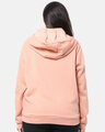 Shop Women's Plus Size Solid Stylish Casual Winter Zipper Hooded Sweatshirt-Design