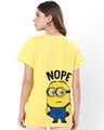 Shop Women's Yellow Invalid Opinion Graphic Printed Boyfriend T-shirt-Design