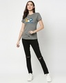 Shop Invest In Rest Half Sleeve T-Shirt (DL) Meteor Grey-Full