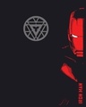 Shop Men's Black Iron Face (AVL) Graphic Printed Hoodie T-shirt-Full