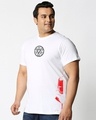 Shop Iron Face (AVL) Men's Half Sleeves T-shirt Plus Size-Front