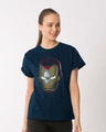 Shop Iron Man 3d Boyfriend T-Shirt (AVL)-Front