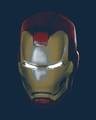 Shop Iron Man 3d Boyfriend T-Shirt (AVL)