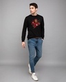 Shop Iron Man Brush Fleece Light Sweatshirts (AVEGL)-Design