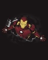 Shop Iron Man Burst Boyfriend T-Shirt (AVL)-Full