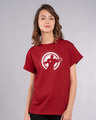 Shop Iron Man Glowing Boyfriend T-Shirt (AVL)-Front