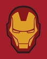 Shop Iron Man Printed Badge Boyfriend T-Shirt (AVL)