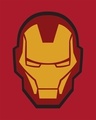 Shop Iron Man Printed Badge Vest (AVL)