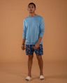 Shop Island Blue Sweatshirt-Full