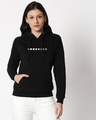 Shop It's Just A Phase Sweatshirt Hoodie Black-Front