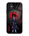 Shop Itachi Blood Premium Glass Cover for Apple iPhone 12-Front