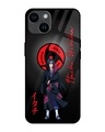 Shop Itachi Blood Premium Glass Cover for Apple iPhone 14-Front