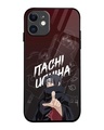 Shop Itachi Uchiha Premium Glass Cover for Apple iPhone 11-Front