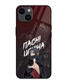 Shop Itachi Uchiha Premium Glass Cover for Apple iPhone 14-Front